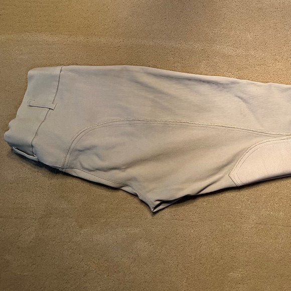 Goode Rider Ribbed Knee Patch Breeches - Picture 2 of 4